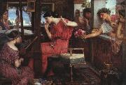 John William Waterhouse Penelope and the Suitors oil painting reproduction